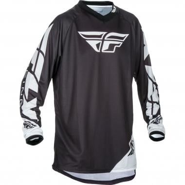 FLY RACING UNIVERSAL Kids Long-Sleeved Jersey Black/White 0