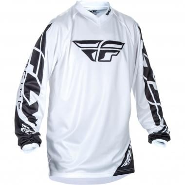 FLY RACING UNIVERSAL Long-Sleeved Jersey White/Black 0