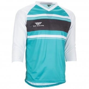 Maillot FLY RACING RIPA Manches 3/4 Blanc/Vert FLY RACING Probikeshop 0