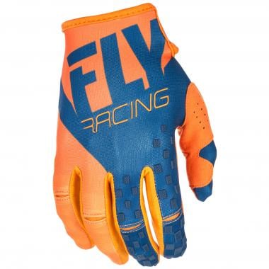 Handschuhe FLY RACING KINETIC Orange/Blau 0