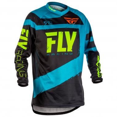 Maillot FLY RACING F-16 Enfant Manches Longues Bleu/Noir FLY RACING Probikeshop 0