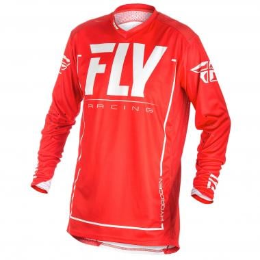 FLY RACING LITE HYDROGEN Long-Sleeved Jersey Red/White 0