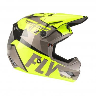 Helm FLY RACING ELITE GUILD Grau/Neongelb 0