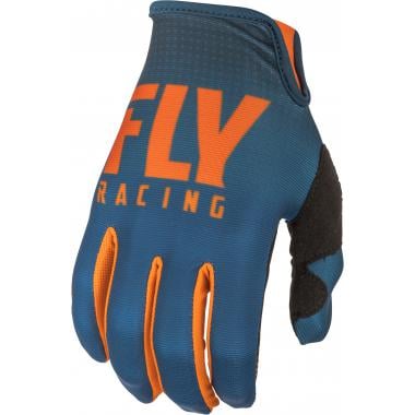 FLY RACING LITE Kids Gloves Orange/Blue 0