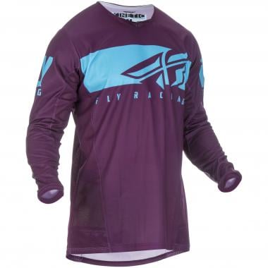 Maillot FLY RACING KINETIC SHIELD Manches Longues Violet FLY RACING Probikeshop 0
