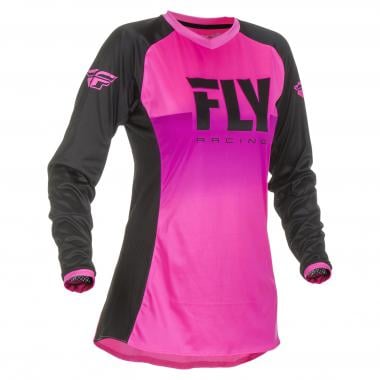 FLY RACING LITE Women's Long-Sleeved Jersey Pink/Black 0