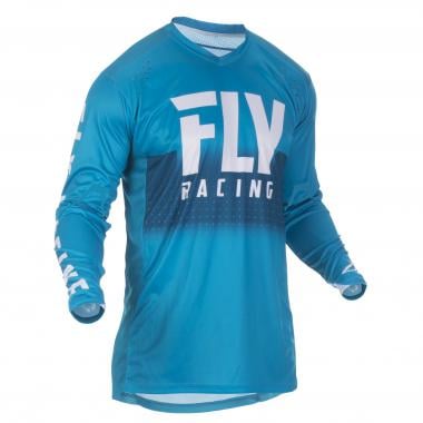 FLY RACING LITE HYDROGEN Long-Sleeved Jersey Blue/White 0