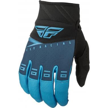 FLY RACING F-16 Kids Gloves Blue/Black 0