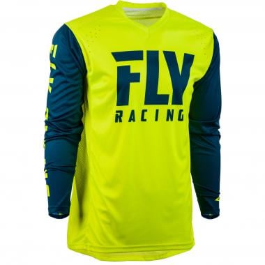 FLY RACING RADIUM Long-Sleeved Jersey Yellow/Blue 2019 0