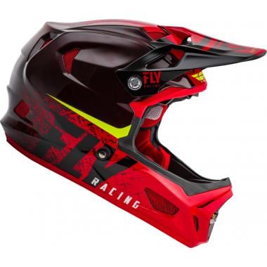 Helm FLY RACING WERX IMPRINT MIPS Schwarz/Rot 2019 0