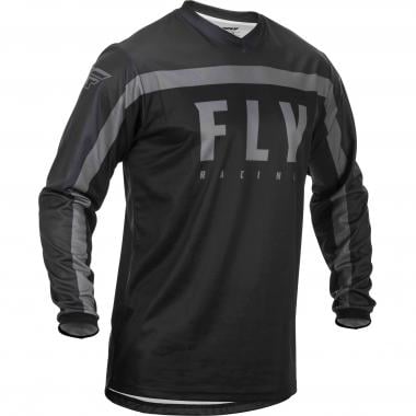 FLY RACING F-16 Kids Long-Sleeved Jersey Black 0