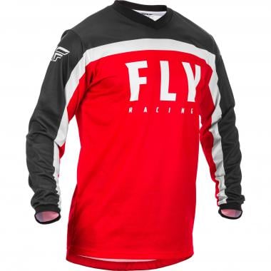 Maillot FLY RACING F-16 Enfant Manches Longues Rouge FLY RACING Probikeshop 0