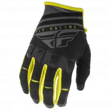 FLY RACING KINETIC K220 Kids Gloves Black/Yellow 0