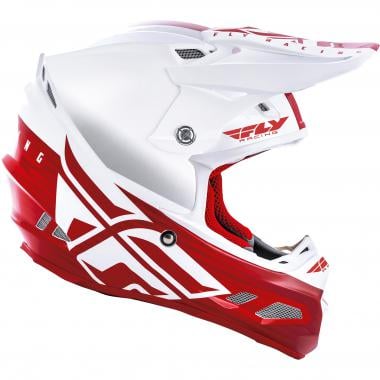 Casco FLY RACING F2 CARBON MIPS Bianco/Rosso 0