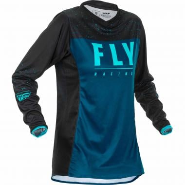 Maillot FLY RACING LITE Femme Manches Longues Noir/Bleu FLY RACING Probikeshop 0