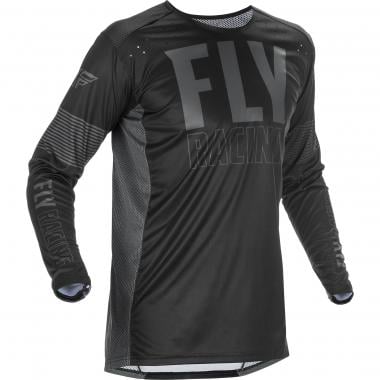 Maillot FLY RACING LITE Manches Longues Noir/Gris 2021