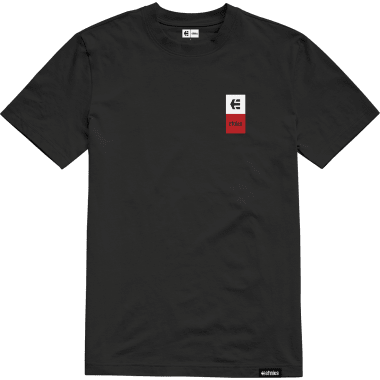 T-Shirt ETNIES EBLOCK STACK Nero 0