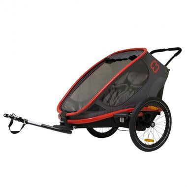 HAMAX TRAILER OUTBACK Trailer for Kids Grey/Red 0