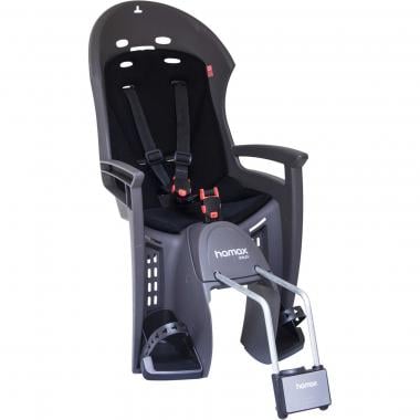 Cadeira para Bebé HAMAX SMILEY Fixação Quadro Preto/Cinzento 0