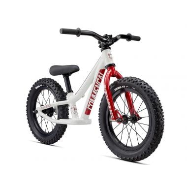 Bici senza Pedali COMMENCAL RAMONES 14" Bianco/Rosso 2020 0