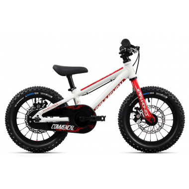 Bicicleta de Criança COMMENCAL RAMONES 14" Branco/Vermelho 2020 0