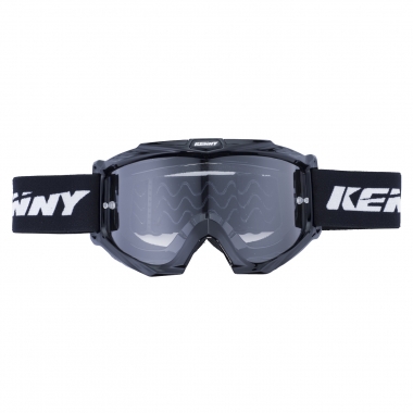 Goggle KENNY TRACK+ Kinder Schwarz Transparentes Glas 0