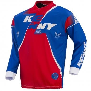 Maillot KENNY TRACK Manches Longues Bleu/Rouge KENNY Probikeshop 0