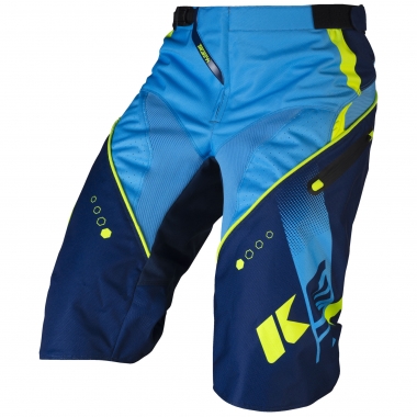 Pantalón corto KENNY TRACK Azul marino/Cian/Amarillo fluorescente 0