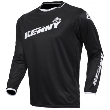 KENNY BMX ELITE Long-Sleeved Jersey Black/White 0