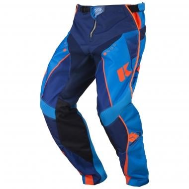 KENNY TRACK Kids Pants Navy Blue/Cyan/Neon Orange 0