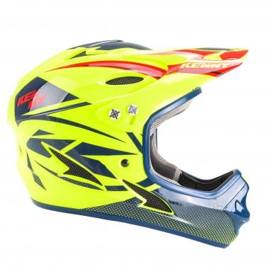 KENNY DOWNHILL Helmet Neon Yellow/Blue 0