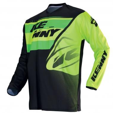 KENNY TRACK Long-Sleeved Jersey Black/Green 0