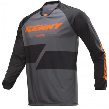 Maillot KENNY DEFIANT Manches largas Negro/Gris 0