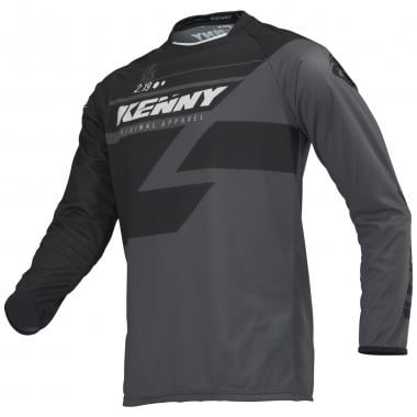 Maillot KENNY TRACK Mangas largas Negro/Gris 0