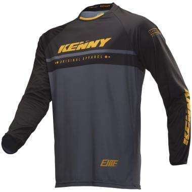 KENNY ELITE Kids Long-Sleeved Jersey Black/Gold 0