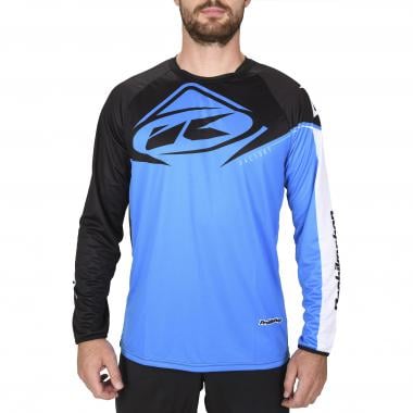 KENNY PROBIKESHOP FACTORY Long-Sleeved Jersey Black/Blue 0