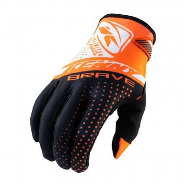 KENNY BRAVE Kids Gloves Black/Orange  0