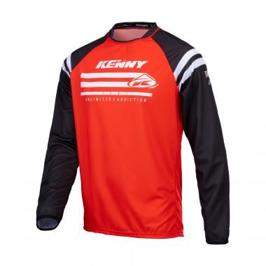 Maillot KENNY TRACK RAW Manches Longues Rouge 2021