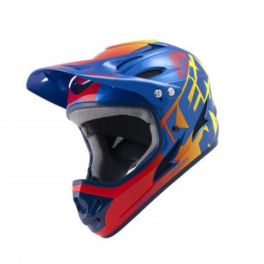 Helm KENNY DOWN HILL GRAPHIC Kinder Blau/Rot 0