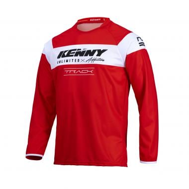 Maillot KENNY TRACK RAW Manches Longues Rouge KENNY Probikeshop 0