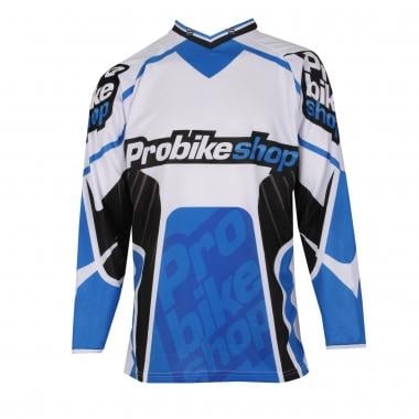 KENNY PROBIKESHOP STAFF FR Long-Sleeved Jersey Blue/White 0