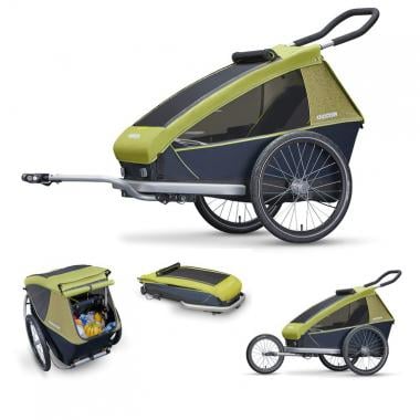 CROOZER KID FOR 1 Trailer for Kids Green 0