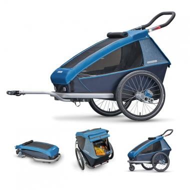 CROOZER KID PLUS FOR 1 Trailer for Kids Blue 0