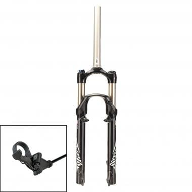 LuoKe Magnesium Alloy Front Fork 26 Inches Magnesium Alloy Straight Tube Shoulder Control Air Suspension Fork for MTB Bike 