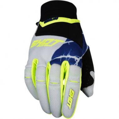 SHOT AEROLITE  MAGMA Gloves Grey/Neon Yellow 0