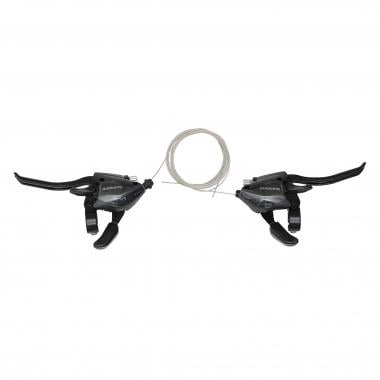 SHIMANO ACERA 3x7 Speed Pair of Brake Levers and Speed Shifters ST-EF51 (4-Finger) 0