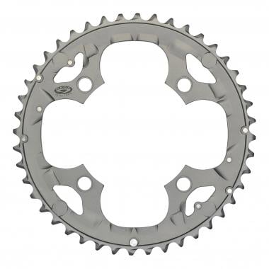 SHIMANO DEORE M590 9 Speed Outer Chainring 4 Arms 104 mm Silver 0
