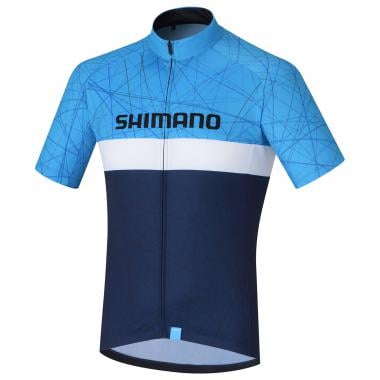 SHIMANO TEAM Short-Sleeved Jersey Blue 0