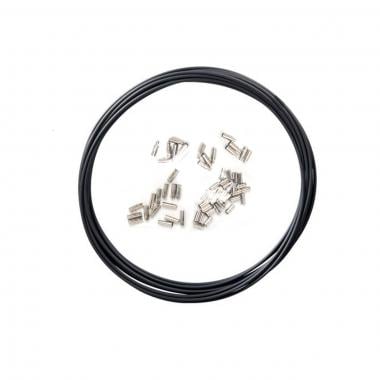 SHIMANO Gear Cable Housing Black with End Caps (8 mm Roll) 0