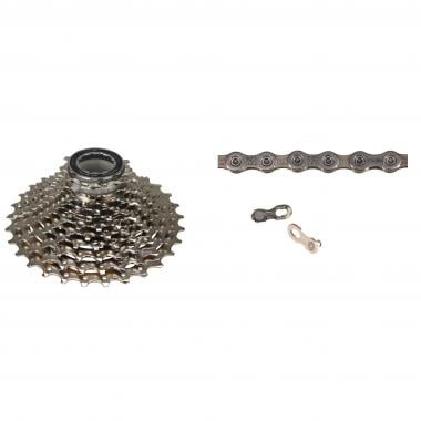 SHIMANO 105 R7000 11 Speed Cassette + HG601 QUICK LINK Chain 0